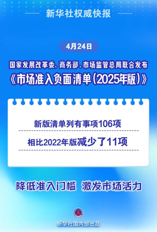 鼎豪配资 新华鲜报|重大部署！我国新版市场准入负面清单亮相